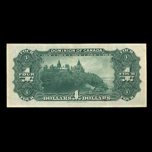 Canada, Dominion du Canada, 4 dollars : 2 juillet 1900