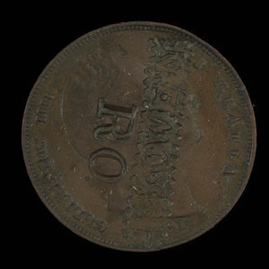 Canada, R.W. Owen Montreal Ropery, 1 farthing : 1825