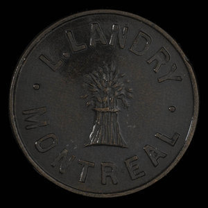 Canada, L. Landry, 1/2 pain : 1888