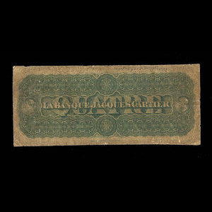 Canada, Banque Jacques-Cartier, 4 piastres : 2 mai 1870