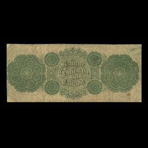 Canada, Union Bank of Lower Canada, 4 dollars : 1 mars 1866