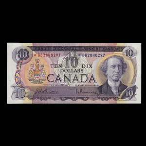 Canada, Banque du Canada, 10 dollars : 1971