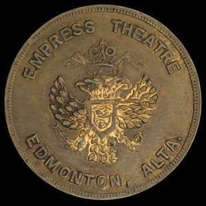 Canada, Empress Theatre, aucune dénomination : 1925