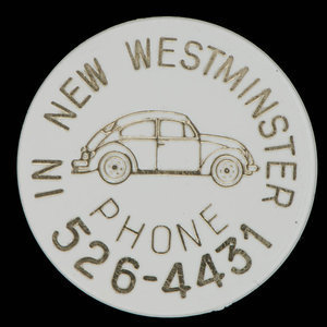 Canada, New Westminster Volkswagon Ltd., aucune dénomination : 1972