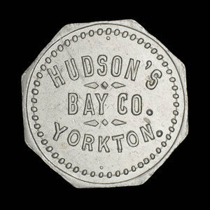 Canada, Compagnie de la Baie d'Hudson, 5 cents : 1882