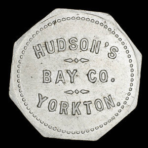 Canada, Compagnie de la Baie d'Hudson, 25 cents : 1882