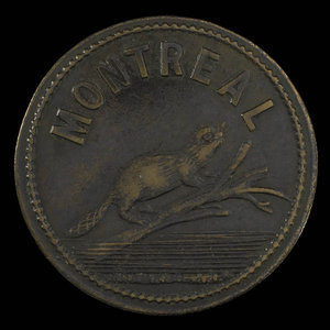 Canada, Vital Raparie (V.R.), aucune dénomination : 1886