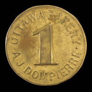 Canada, A.J. Dompierre, 1 pain : 1885