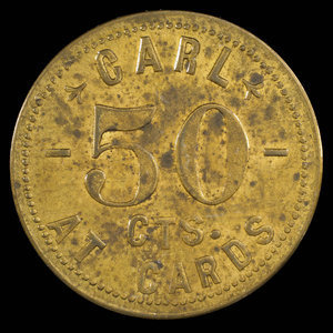 Canada, Owls' Club, 50 cents : 1895