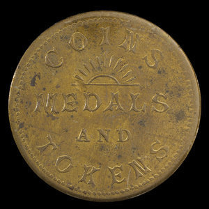 Canada, Pritchard & Andrews, aucune dénomination : 1895