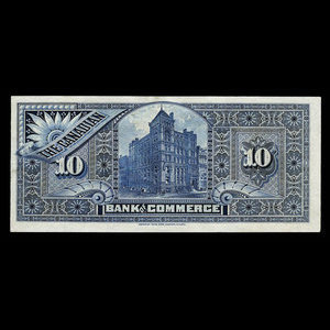 Canada, Canadian Bank of Commerce, 10 dollars : 2 janvier 1901