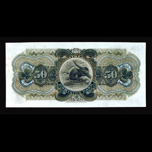 Canada, Dominion Bank, 50 dollars : 2 janvier 1925