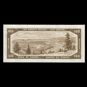 Canada, Banque du Canada, 100 dollars : 1954