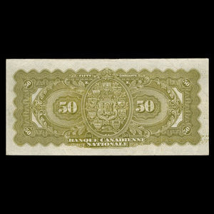 Canada, Banque Canadienne Nationale, 50 dollars : 1 février 1925