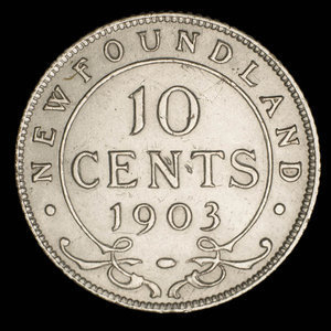 Canada, Édouard VII, 10 cents : 1903