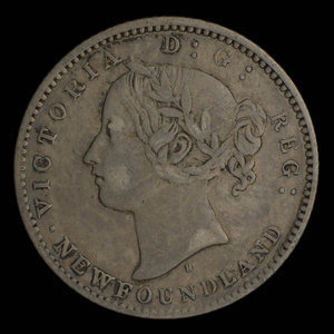 Canada, Victoria, 10 cents : 1871