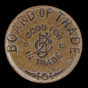 Canada, Vancouver Board of Trade, 5 cents : 1906