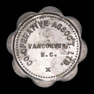 Canada, Vancouver Co-op Association Ltd., 10 cents : 1922