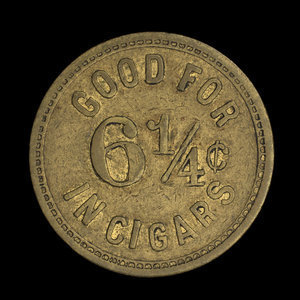 Canada, H.A. King & Co., 6 1/4 cents : 1904