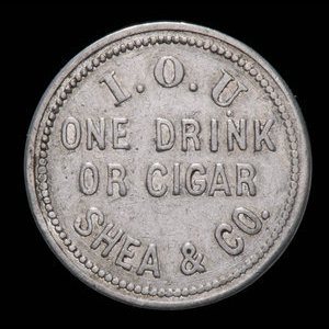 Canada, Shea & Co., 1 consommation : 1901