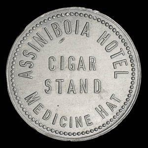 Canada, Assiniboia Hotel Cigar Stand, 50 cents : 1912