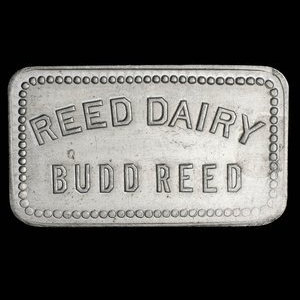 Canada, Reed Dairy, 1 chopine de lait :