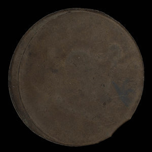 Canada, inconnu, 1/2 penny : 1838