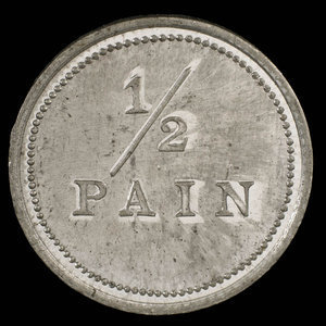 Canada, E. Caumartin, 1/2 pain : 1895