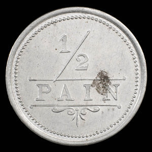 Canada, E. Caumartin, 1/2 pain : 1895