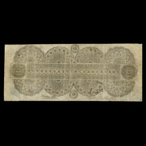 Canada, Central Bank of New Brunswick, 5 livres(anglaise) : 1 novembre 1857