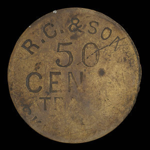 Canada, R.C. & Fils, 50 cents : 1914