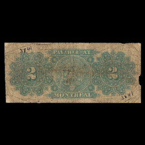 Canada, Dominion du Canada, 2 dollars : 1 juin 1878