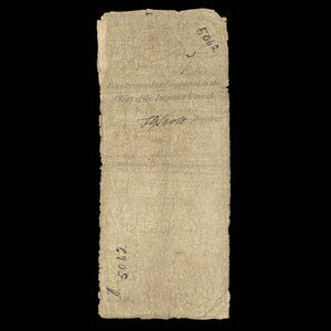 Canada, Bank of British North America, 2 dollars : 1 janvier 1856