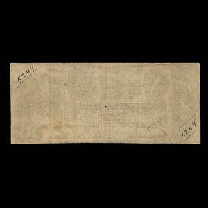 Canada, Niagara Suspension Bridge Bank, 10 dollars : 4 janvier 1841