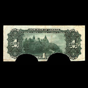 Canada, Dominion du Canada, 4 dollars : 2 juillet 1900