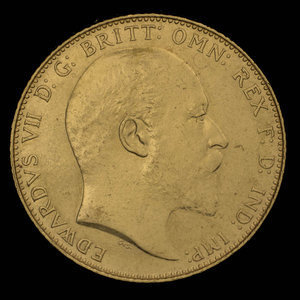 Canada, Édouard VII, 1 souverain : 1909