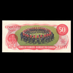 Canada, Banque du Canada, 50 dollars : 1975