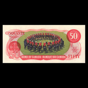 Canada, Banque du Canada, 50 dollars : 1975