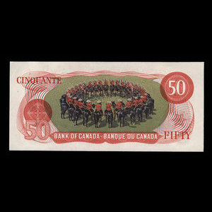 Canada, Banque du Canada, 50 dollars : 1975