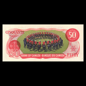 Canada, Banque du Canada, 50 dollars : 1975