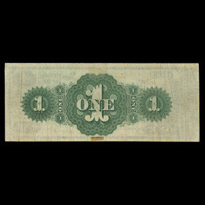 Canada, Jewett & Pitcher, 1 dollar : 1 décembre 1873