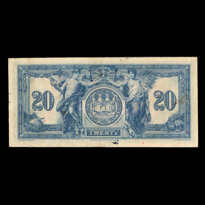 Trinité, Canadian Bank of Commerce, 20 dollars : 1 juillet 1939