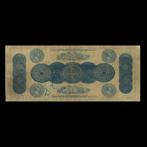 Canada, Bank of New Brunswick, 50 dollars : 1 novembre 1860