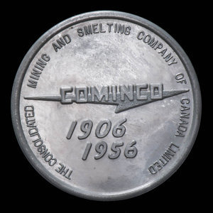 Canada, Cominco, aucune dénomination : 1956