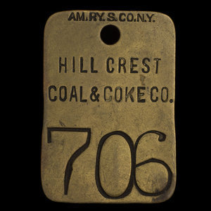 Canada, Hillcrest Coal & Coke Company, aucune dénomination : 1939