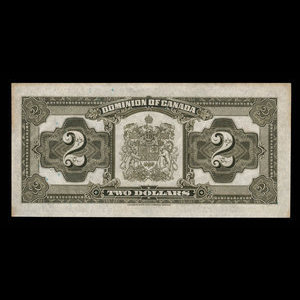 Canada, Dominion du Canada, 2 dollars : 23 juin 1923