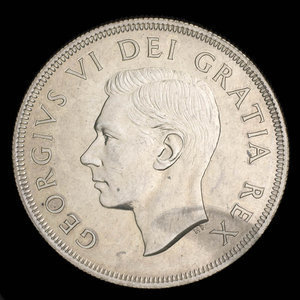 Canada, Georges VI, 1 dollar : 1949