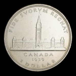 Canada, Georges VI, 1 dollar : 1939