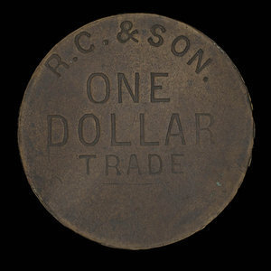 Canada, R.C. & Fils, 1 dollar : 1914