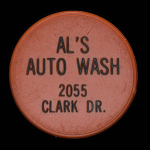 Canada, Al's Auto Wash, aucune dénomination : 1974